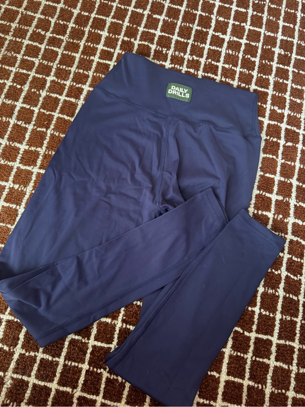 Daily Drills Navy High Waist Leggings S